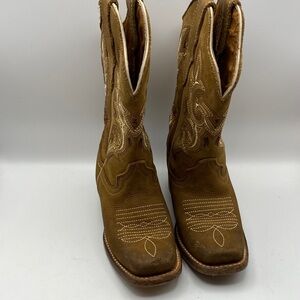 Kids' Tan Western Boots